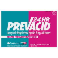 Prevacid Lansoprazole, Delayed-Release, 24 Hour, 15 mg, Capsules, 42 Each