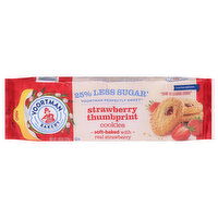 Voortman Bakery Cookies, Strawberry Thumbprint, 7.93 Ounce