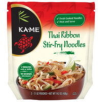 Ka-Me Noodles, Stir-Fry, Thai Ribbon, 2 Each