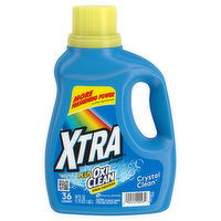 Xtra Detergent, Crystal Clean, 56 Fluid ounce