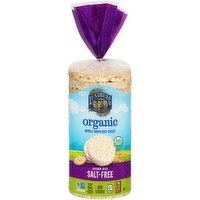 Lundberg Family Farms Brown Rice Salt-Free Organic Whole Grain Rice Cakes, 8.5 Ounce