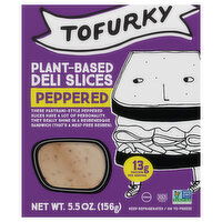Tofurky Plant-Based Peppered Deli Slices, 5.5 Ounce