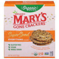 Mary's Gone Crackers Cracker, Organic, Super Seed, Everything, 4 Ounce