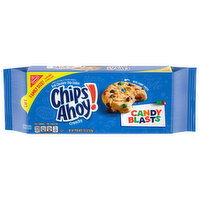 Chips Ahoy! Cookies, Candy Blasts, Crunchy, Family Size, 18.9 Ounce