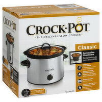 Crock-Pot Slow Cooker, 3 Quart Round, Classic, 1 Each