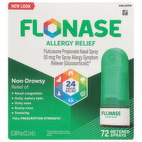 Flonase Sensimist Allergy Relief, 24 Hour Relief, Spray, 0.38 Fluid ounce