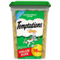 Temptations Seafood Medley Flavor Cat Treats, 16 Ounce