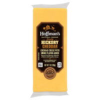 Hoffman's Smoky Hickory Cheddar Cheese, 7 Ounce