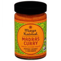 Maya Kaimal Indian Simmer Sauce, Madras Curry, Spicy, 12.5 Ounce