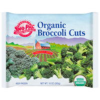 Sno Pac Broccoli Cuts, Organic, 10 Ounce