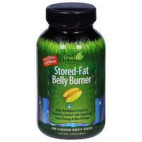 Irwin Naturals Belly Burner, Stored-Fat, Liquid Soft-Gels, 60 Each