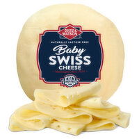 Dietz & Watson Baby Swiss Cheese, 1 Pound