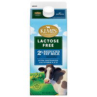 Kemps Lactose-Free 2% Milk, 0.5 Gallon