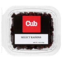 Cub Select Raisins, 11 Ounce