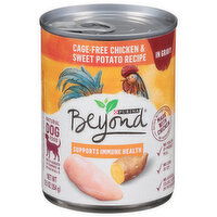 Purina Beyond Dog Food, Natural, Cage-Free Chicken & Sweet Potato Recipe, in Gravy, 12.5 Ounce