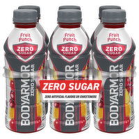 BodyArmor SuperDrink, Zero Sugar, Fruit Punch, 6 Each