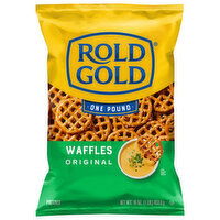Rold Gold Pretzels, Original, Waffles, 16 Ounce