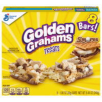 Golden Grahams Bars, Treats, Chocolate Marshmallow, 8 Each