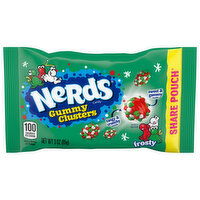 Nerds Candy, Frosty, Gummy Clusters, Share Pouch, 3 Ounce