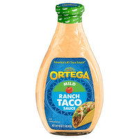 Ortega Taco Sauce, Taco Ranch, Mild, 16 Ounce