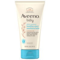 Aveeno Newborn Balm, Healthy Start, Daily Moisture, Prebiotic Oat, 5 Ounce