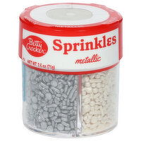 Betty Crocker Sprinkles, Metallic, 2.5 Ounce