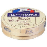 Ile De France Cheese, Soft Ripened, Brie, 8 Ounce