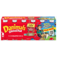 Danimals Smoothie, Banana/Strawberry, 12 Each