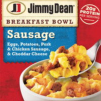 Jimmy Dean Breakfast Bowl, Sausage, Frozen, 7 Ounce