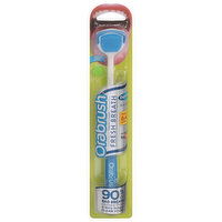 Orabrush Tongue Cleaner, Dual-Action, 1 Each