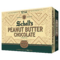 Schell's  Peanut Butter Chocolate, Porter, 12 Each