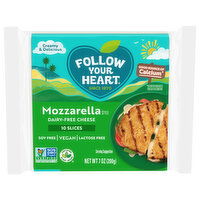 Follow Your Heart Dairy-Free Mozzarella Style Cheese, 7 Ounce