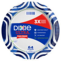 Dixie Ultra Plates, 10.0625 Inch, 64 Each