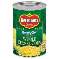 Del Monte Fresh Cut Corn, Golden Sweet, Whole Kernel, 15.25 Ounce