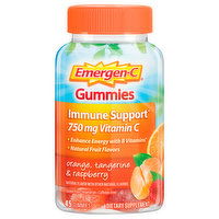 Emergen-C Gummies Immune Support 3 Fruit Flavors, 45 Each