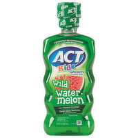 ACT Kids Flouride Rinse, Alcohol Free, Anticavity, Wild Watermelon, 16.9 Ounce