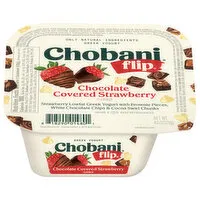 Chobani Flip Yogurt, Chocolate Covered Strawberry, Greek, 4.5 Ounce