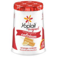 Yoplait Original Yogurt, Low Fat, Orange Creme, 6 Ounce