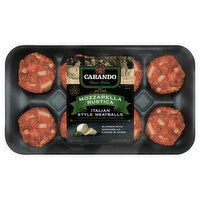 Carando Meatballs, Mozzarella Rustica, Italian Style, 16 Ounce