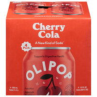 Olipop Cherry Cola, 4 Each