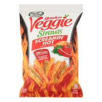 Sensible Portions Garden Veggie Straws Screamin' Hot Vegetable & Potato Snack, 6 Ounce