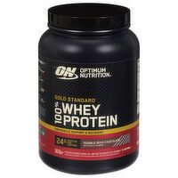 Optimum Nutrition Gold Standard Protein Powder Drink Mix, Double Rich Chocolate, 100% Whey Protein, 23.59 Ounce