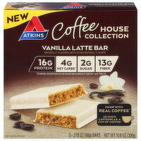 Atkins Bar, Vanilla Latte, 5 Each