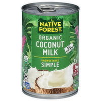 Native Forest Organic Simple Unsweetened Coconut Milk, 13.5 Fluid ounce