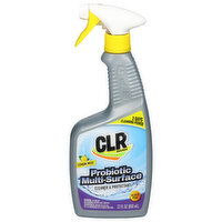 CLR Brands Cleaner & Protectant, Probiotic Multi-Surface, Lemon Mist, 22 Fluid ounce