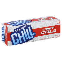 Super Chill Cola, Diet, 12 Each