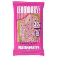 Legendary Foods Tasty Pastry, Birthday Cake Flavored, 2.2 Ounce