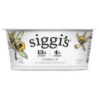 Siggi's Milk Yogurt, Whole, Vanilla, 4.4 Ounce