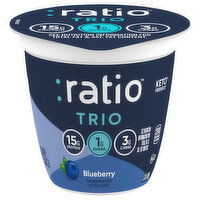 Ratio Trio Dairy Snack, Blueberry, 5.3 Ounce