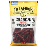 Tillamook Smoked Sausages, Zero Sugar, Original, 10 Ounce